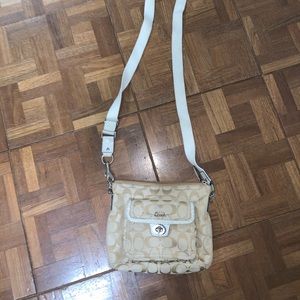 Coach cross body purse
